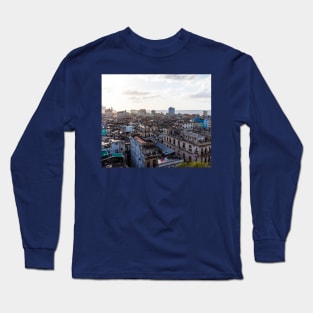 Havana Rooftops, Cuba Long Sleeve T-Shirt